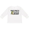 thumbnail image 3 of Inktastic Pap Pap's Fishing Buddy Boys Long Sleeve Toddler T-Shirt, 3 of 5