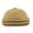 Khaki, variant on Autumn New Hat for Men and Women, Knitted Hat, Casual Versatile Street Style, Unique Landlord Hat, Simple Plain Melon Hat