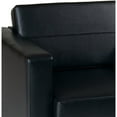 thumbnail image 4 of OSP Home Furnishings Pacific Armchair In Black Faux Leather, 4 of 7