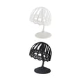 thumbnail image 1 of Soporte de exhibición de sombrero Zulema decorativo desmontable Blanco 45cm Negro 50cm, 1 of 8