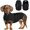 Black, variant on XL Dog Sweaters, Soft Fleece Vest Pullover Dog Jacket with Leash Hole, Warm Winter Dog Clothes Cold Weather Doggy Dachshund Sweater for Large Dogs Cats Boy or Girl (Red, XL)