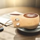 thumbnail image 5 of Taza de té de madera taza de madera de diseño ergonómico multiusos estilo nórdico Natural de 200ML con asa para leche para vino ANGGREK Otros, 5 of 8