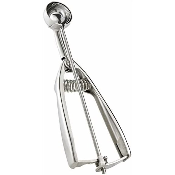 18/8 Stainless Steel Small Ice Cream Scoop Disher Melon Baller 0.6 Tablespoon