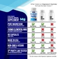 thumbnail image 5 of Decent Nature Magnesium Glycinate Elemental Magnesium Supplement 90 Capsules, 5 of 6