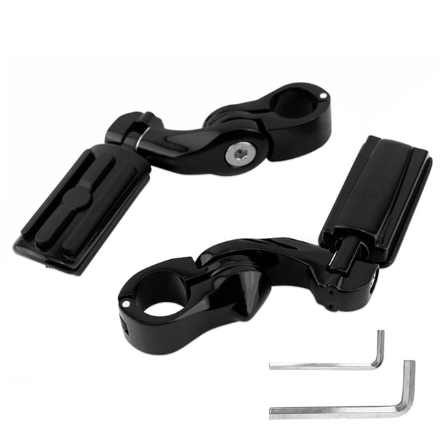 Riwesomey Pedal trasero para motocicleta, 32mm, ángulo portátil, ajustable, profesional, tipo corto, desmontable, componentes de actualización de Vehículos, repuestos y accesorios Mis Riwesomey VI002308-00