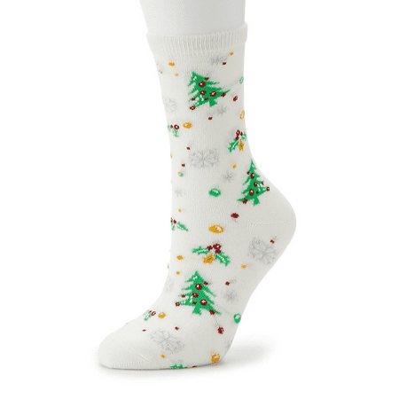 

Women s Christmas Tree Logo Socks