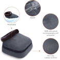 thumbnail image 3 of Shiatsu Foot Massager with Heat - Kneading Back Massager  for Plantar Fasciitis, 3 of 7