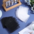 thumbnail image 4 of 20Pcs Plastic Canvas Sheets 10x10cm Plastic Mesh Sheets White Black Needlepoint Canvas Flexible Mesh Screen Fabric Mat for Embroidery Crafting Knit Crochet Cross-Stitch DIY Yarn Crafts, 4 of 6