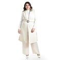 thumbnail image 1 of Chaleco largo Roman Fashion Hueso Beige Talla Extra 2056, 1 of 7