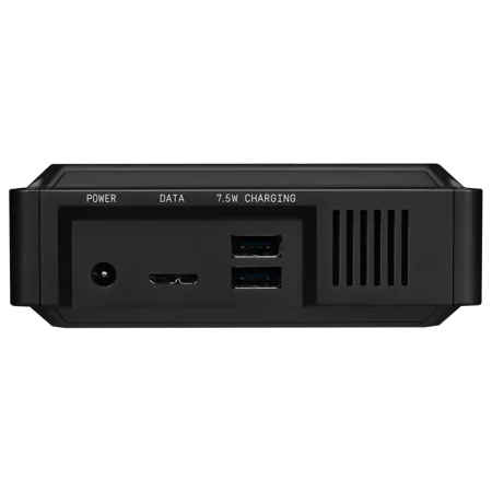 WD - BLACK D10 8TB External USB 3.2 Gen 1 Portable Hard Drive - Black