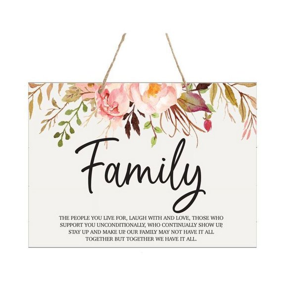 LifeSong Milestones Distressed Wall Sign Family