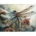 thumbnail image 2 of Vibrant Visions - Dragon Fly Canvas Wall Art, 2 of 2