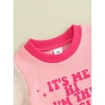 thumbnail image 4 of Bagilaanoe 2pcs Toddler Brother and Sister Matching Outfits Baby Boy Girl Shorts Set Short Sleeve T Shirt Tops + Shorts 6M 12M 18M 24M 3T Kids Contrast Color Summer Clothes, 4 of 8
