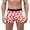 Brick Red, variant on Men Valentine's Day Boxers Men Funny Novelty Heart Boxers, Valentines Gift for Men