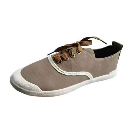 

Colorblock Lace Breathable Sports Women Casual Board Shoes Fashionable Comfortable Shoes