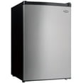 thumbnail image 2 of Danby 4.5 cu. ft. Compact Fridge with True Freezer in Stainless Steel (DCR045B1BSLDB), 2 of 13