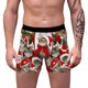 thumbnail image 4 of Calzoncillos bóxer cómodos para hombre, transpirables, con estampado digital navideño Pompotops qyievc3764, 4 of 7