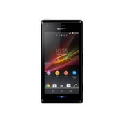 Sony XPERIA M dual - 3G smartphone - dual-SIM - RAM 1 GB / Internal Memory 4 GB - microSD slot - LCD display - 4" - 480 x 854 pixels - rear camera 5 MP - black