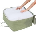 thumbnail image 4 of Unique Bargains 1 Pack Clothes Storage Bags Moving Bags Green 23*11*18in, 4 of 7