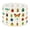 Color 5, variant on Drum Lamp Shade World Map Map World Ideally for Print Posters Blue Green White Colors Lampshade for Table Lamps Floor Lamps Pendant Light 13"x13"x10" Replacement Linen Large Lamp Shade Easy Assembly
