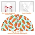 thumbnail image 4 of Sikiie Cartoon Carrot 30-48 inches {designName} Print Christmas Tree Skirt Snowman Xmas Tree Skirt with Edge Christmas Decorations for Holiday Party36", 4 of 7