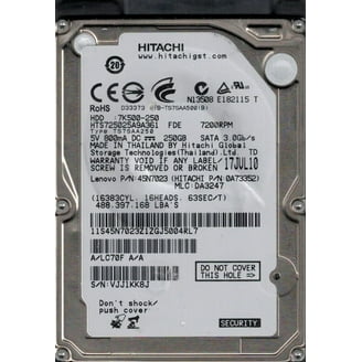 HGST HTS725050A7E630 P/N: 0J32835 MLC: DA5337 500GB China