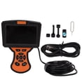 thumbnail image 2 of Endoscope Snake Camera, Rechargeable 1080P 2MP 6 Adjustable LEDs 5in Screen Sewer Camera IP67 Waterproof 3X Zoom  For Pipe Drain Plumbing Inspection, 2 of 8