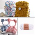 thumbnail image 2 of 1 rollo de hilo artesanal suave DIY hilo grueso 30 metros 100g costura para ganchillo JShteea Libre de BPA, 2 of 9