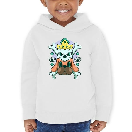 

Skull With Dog Modern Style Hoodie Toddler -Image by Shutterstock 4 Toddler