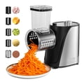 thumbnail image 1 of VEVOR Râpe à Fromage Électrique, Fabricant de Salade 250W, Trancheuse de Légumes Électrique, Hachoir, 1 of 9