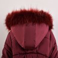 thumbnail image 7 of Posijego Girls Winter Fleece Coats Lined Warm Long Puffer Jackets Kids Windproof down Overcoats Outerwear, 7 of 7