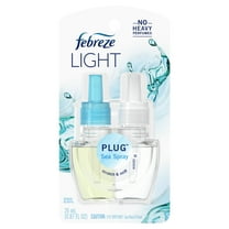 Febreze LIGHT Fade Defy PLUG Air Freshener, Sea Spray, (1) .87 fl. Oz. Oil Refill