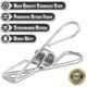 thumbnail image 4 of Paquete de 100 pinzas para ropa Sailing colgantes de acero inoxidable, 4 of 5