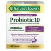 2Pack Nature's Bounty Ultra Strength Probiotic 10, 70 CAPULES EACH