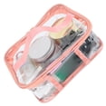 thumbnail image 4 of Clear Toiletry Bag, Thickening Transparent Cosmetic Bag Multi Purpose Portable Easy To Operate  For Travel For Camping For Home, 4 of 8