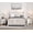 White-6 drawer, variant on Farmhouse Nightstand with Charging Station, 3-Drawer Night stand, Wood End Table for Bedroom, White