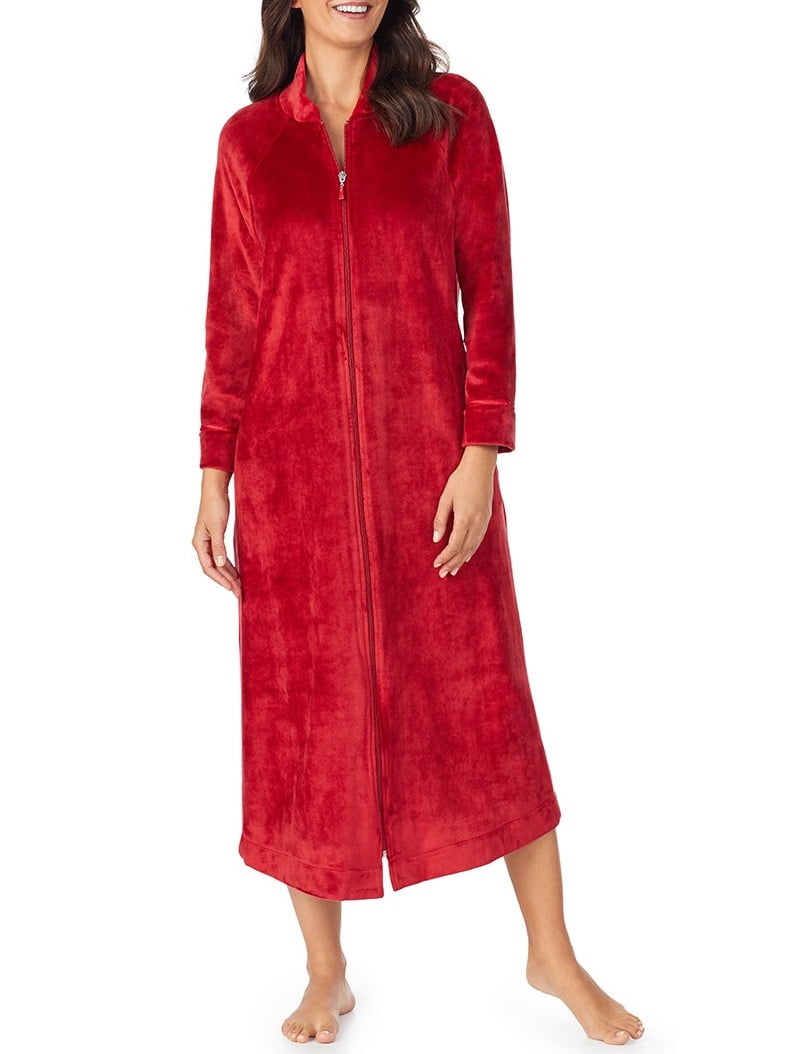 red ladies robe
