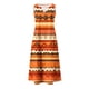 thumbnail image 2 of TaTaai Womens Summer Beach Maxi Dress Sleeveless V Neck Strap Design Casual Loose Fit Vacation Boho Style Long Sundress Gift, 2 of 5