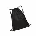 thumbnail image 1 of Travel Nylon Drawstring Bag Sack storage bag gym Beach Gym Backpack Shoes Bags Black, 1 of 1