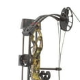 thumbnail image 2 of PSE MiniBurner Compound Bow Kit, Mossy Oak Country, Customizable Draw Length, 3-Pin Sight, Quiver, 3 Arrows (1818RCY2540), 2 of 4