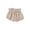 Light Khaki, variant on Newborn Baby Soft Cotton Diaper Covers Girls Cute Ruffle Solid Shorts for 0-3Y Toddler Bottoms