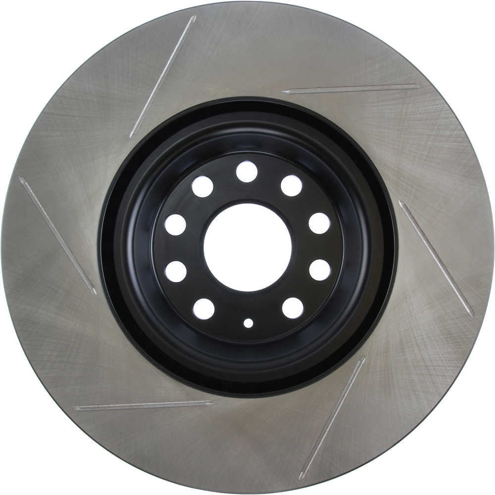 StopTech Sport Slotted (CRYO) 1-Piece Brake Rotor Fits select: 2018-2023 VOLKSWAGEN TIGUAN, 2015-2023 VOLKSWAGEN GTI