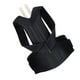 thumbnail image 3 of Corrector de postura de espalda ajustable, faja para hombros, talla XXL (negro), 3 of 7