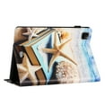 thumbnail image 4 of Allytechgroup Slim Fit iPad Air 11 Case 2024 - Shockproof Apple iPad Air Case 11 inch 2024 with Kickstand, Flip Cover and Auto Sleep Wake Feature, Also Includes Pencil Holder, Starfish, 4 of 12
