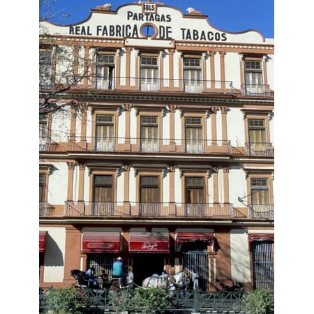 Real Fabrica De Tabacos Partagas, Cuba's Best Cigar Factory, Havana, Cuba Print Wall Art By R H (Top 10 Best Cuban Cigars)