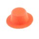 thumbnail image 1 of 1 Pieza Escala 1:12 Juegos de Casa de Muñecas Sombrero en Miniatura Bombín naranja Baoblaze Bombín de la casa de muñecas, 1 of 3