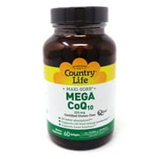Country Life - Maxi-Sorb Mega CoQ10 Q-Gel 100 mg. - 60 Softgels