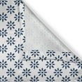 thumbnail image 5 of Ambesonne Abstract Grommet Curtain, Summer Petals, 50" x 72", Indigo White, 5 of 6