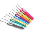 thumbnail image 4 of Color Crochet,10Pcs Crochet Set Plastic DIY Crochet Sweater Crochet Eco-Friendly Materials, 4 of 14
