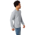thumbnail image 4 of Hanes Unisex 6.1 oz. Tagless Long-Sleeve T-Shirt - 5586, 4 of 4